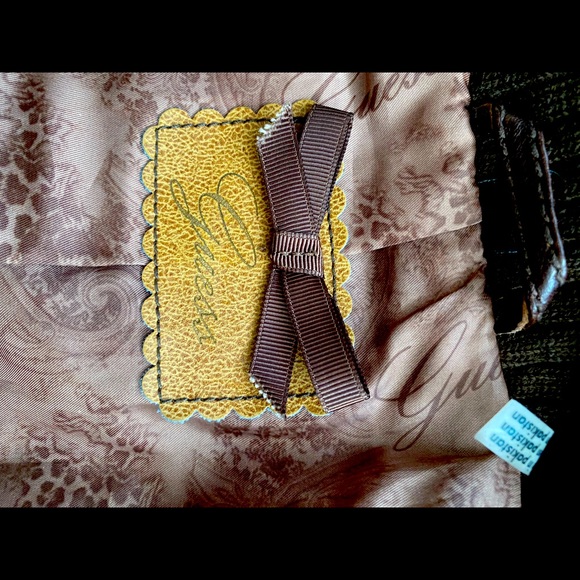 Guess Brown Leather Jacket - Picture 5 of 7